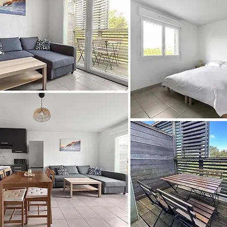 Balcon & Parking A 100m De La Apartment Labenne